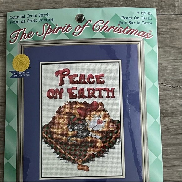 NWT Set of 2 Janlynn “The Spirit of Christmas” Counted Cross Stitch Kits - Picture 8 of 16